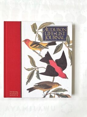 1999 National Audubon Society Life List Journal hardcover book bird watching